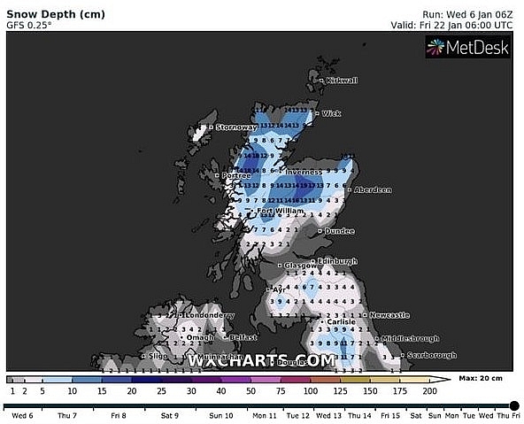 UK and Europe weather forecast latest, January 8: Ferocious Arctic blast to cover the UK with heavy snow as temperatures plummet UK and europe weather forecast latest, january 8: ferocious arctic blast to cover the uk with heavy snow as temperatures plummet